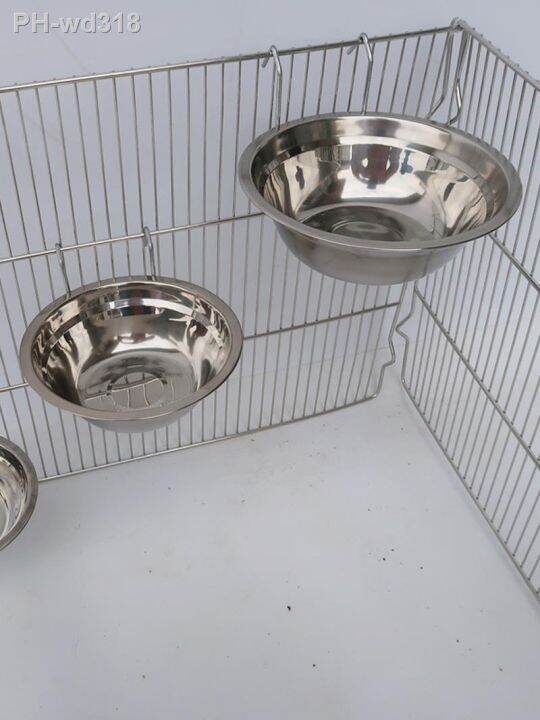 pet-birds-parrot-hanging-cage-bowl-dish-cup-anti-turnover-stainless-steel-feeding-food-drinking-feeder-for-parakeet-lovebird