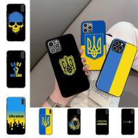 Keep Calm And Ukraine Of Flag Phone Case for iPhone 11 12 13 Mini Pro Max 8 7 6 6S Plus X 5 SE 2020 XR XS Funda Case Electrical Safety