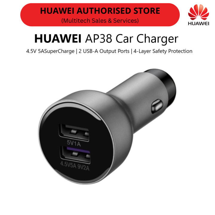 Huawei AP38 SuperCharge Car Charger 4.5V 5A Super Fast Charge Car