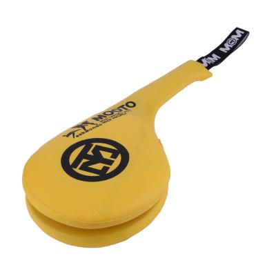 Children Pad Taekwondo Equipment Sanda Durable Boxing Pad Training Kids PU Hand Target Kick Rebound Sponge Double Kick Pad