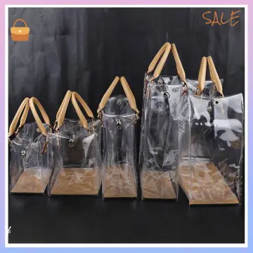  Clear PVC DIY Tote Bag Handbag Making Kit Handmade