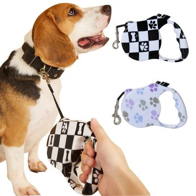 5M Dog Leash For Small Medium Dogs Durable Automatic Retractable Walking Running Cat Chihuahua Lead Roulette Puppy Accessories Leashes
