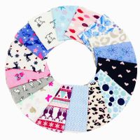 Reusable Hand Towels Cotton Hanky Washable Mocket Printed Tea Napkin Multifunction Soft Bib Towel Bamboo Cloth Diaper