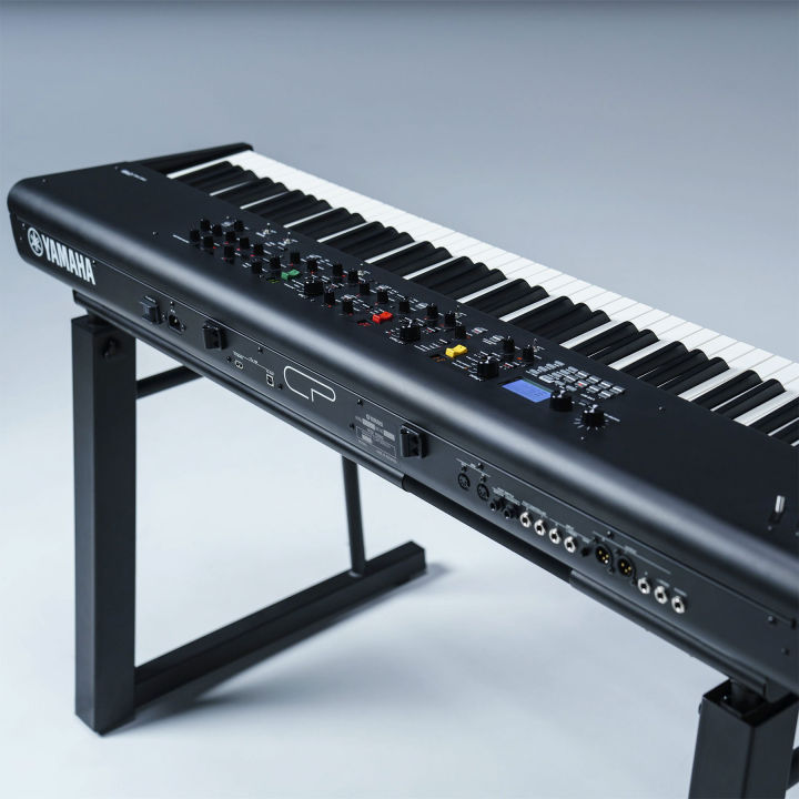 yamaha-cp88-stage-piano-เปียโนไฟฟ้า-คีย์บอร์ดไฟฟ้า-88-คีย์-ลิ่มคีย์สัมผัสคล้ายเปียโนอคูสติก-มีเสียงแกรนด์เปียโนระดับโลก-แถมฟรีขาตั้งเปียโน-amp-แป