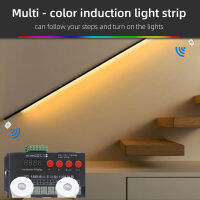 Stair Light Strip Mini Control PIR Motion Sensor Streamline Under Cabinet Night Light Addressable LED Strip Tape for The Stair