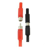 RCA male and female mixed Connector RCA 50V 0.5A video male plug audio connector female welding jack socket power adapter