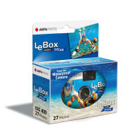 กล้องฟิล์มถ่ายใต้น้ำ Agfa LeBox Ocean 400 waterproof single-use Camera 35mm 27exp กล้องถ่ายใตน้ำ กล้องกันน้ำ Le Box