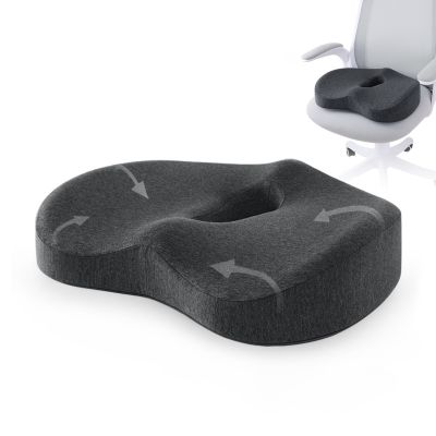 【CW】▼  Memory Foam Cushion Support Orthopedic Coccyx Car Office Hips Massager Slow Rebound