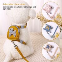 Dog Leash Vest Dog Chain Dog Walking Rope Cat Chest Strap Pet Snack Bag Cat Collar Pet Backpack Dog Accessories Harness Puppy Collars