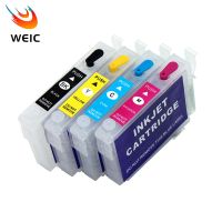 T140 T1401-T1404 Refill Ink Cartridge with ARC Chip for Epson Workforce 630 633 Stylus Office TX620FWD TX560WD Printer Ink Cartridges