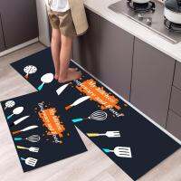 Cartoon Print Kitchen Mat Floor Rugs Waterproof Non-Slip Kitchen Rugs for Entrance Doormat Carpet Home Accessory alfombra cocina