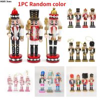 【LZ】◊  12/12.5cm Nutcracker Miniatures Ocean Series Nutcracker Puppet Ornaments Desktop Decoration Cartoons Walnuts Soldiers Band Dolls