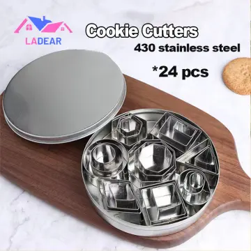 Pastry/cookie Cutter Set (round + Pattern), Fluted Edge Cookie Cutter,  Round Scone Cutter, Pastry Dough Baking Cutter, Shaped Pastry Cutter For  Dumpli