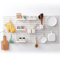 【cw】 Combination Pegboard Dish Rack Hole Board for Wall Organizer Tools Crafts Organization Ornaments Display