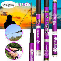 Orangesky Superhard 6h28คาร์บอนไฟเบอร์Fishing Pole Super Light Streamก้านยืดหดได้เบ็ดตกปลา