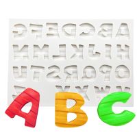 Alphabet Capital Letter Silicone Cake Mold Sugarcraft Cupcake Baking Mold Fondant Decorating Tools Bread Cake  Cookie Accessories