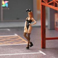 Lahomia 1:64 Diorama Street รูปท่าทางของตัวละคร Collection คนหุ่นของเล่นสำหรับตกแต่งบ้านตุ๊กตา