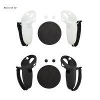 Non-slip Handle Skin Controller Silicone Grip Rocker Caps for META Quest Pro Handle Sleeves Sweatproof Controller Grips