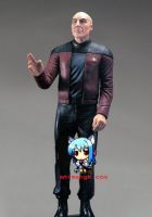 Movie STAR TREK สตาร์เทรค next generation Capn Jean-Luc Picard 1/6 Figure Vinyl Model Kit โมเดล ไวนิล ฟิกเกอร์