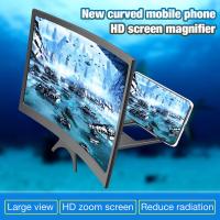 Mobile Phone 14 Inch 3D Screen Amplifier Curved Screen Magnifier Curved Enlarged Smartphone Movie Amplifying Projector Stand B Other Electronic Gadget