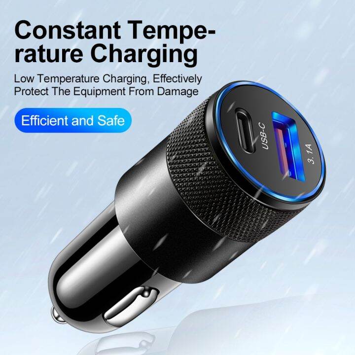 3-1a-car-charger-quick-charge-3-0-type-c-fast-charging-phone-adapter-for-iphone-13-12-11-pro-max-redmi-huawei-samsung-s21-s22