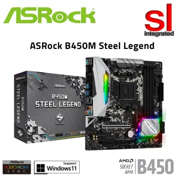 Mbo asrock discount b450m steel legend