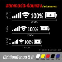 สติกเกอร์สะท้อนแสงแต่งรถ พลังงาน100%