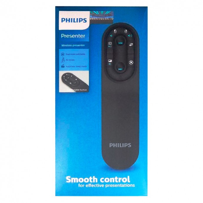 PowerPoint Presentation Clicker 2.4GHz Slide Advancer Philips Wireless Presenter Remote Air Mouse 