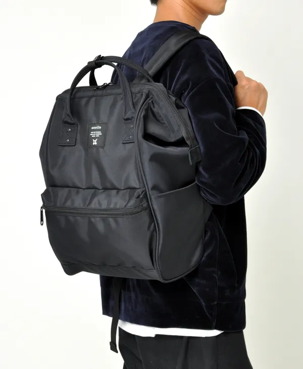  anello(アネロ) Backpack, Black (Black 19-3911tcx