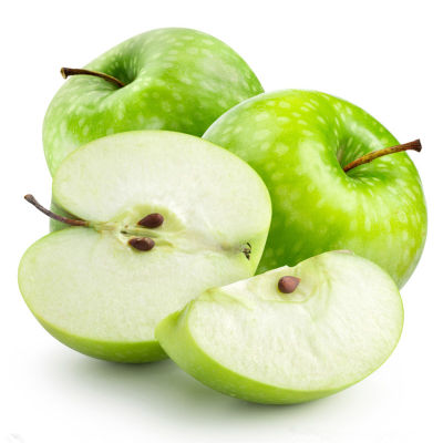 แอปเปิ้ลเขียวเกรดพรีเมี่ยม Green Apple Premium หอม กรอบ อร่อย ผลไม้ต่างประเทศ (ราคา / 1 ลูก)