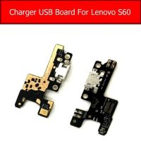 ไมโครโฟน USB Charging Board สําหรับ Lenovo S60 S60W Usb Charger Connector Plug Board Flex Cable อะไหล่