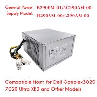 290W PSU Chassis Power Supply for Dell Optiplex 3020 9020MT T1700 T20 XE2 Desktop Chassis L290AM-00 8P+4P Power Supply