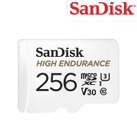 SanDisk High Endurance microSD Card 256GB R 100 mb/s (SDSQQNR-256G-GN6IA) เมมโมรี่ การ์ด แซนดิส กล้องติดรถยนต์ กล้องหน้ารถ กล้องรถ และ กล้องวงจร กล้องวงจรปิด ไมโครเอสดี