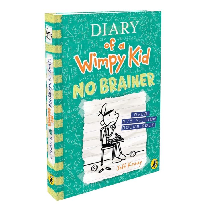 Diary of a Wimpy Kid: No Brainer (Book 18) (brand new hardcover, slight ...