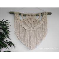 Macrame แขวนผนัง Boho Decor Bohemian ไฟเบอร์ Art Coastal Home Beach House ตะวันตกเฉียงใต้สไตล์ Minimalist เส้นด้าย Tapestry