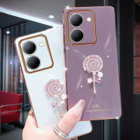 โทรศัพท์มือถือ V27 Y36เคสสำหรับ VIVO Y02A X90 Pro IQOO Z7 Z7x 5G 4G 2023ปลอกโทรศัพท์มือถือใหม่พร้อมเคสนิ่มอมยิ้มน่ารักฝาครอบป้องกันน้ำแข็งแพ็คทั้งหมด VIVOV27 VIVOY36