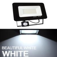 【✲High Quality✲】 lezhandai00470736 Pir เซ็นเซอร์ตรวจจับการเคลื่อนไหว Floodlight 50W 30W 20W 10W Led โคมไฟฟลัดไลท์ Spotlight Ac220v Ip65กลางแจ้งโรงรถแบ็คดรอปเป่าลม Led โคมไฟ