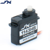 JX Servo og Mini Coreless พลาสติกเกียร์ Servo PS-1143HB 3.7G Servo สำหรับเฮลิคอปเตอร์ปีกคงที่เกียร์พวงมาลัย RC รุ่น Parts