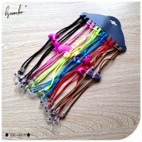 Lymouko 12pcsLot Mix Color Elastic Glasses String Bungee Cord Sunglasses for Kid Children Eyewear Lanyard Neck Rope Strap