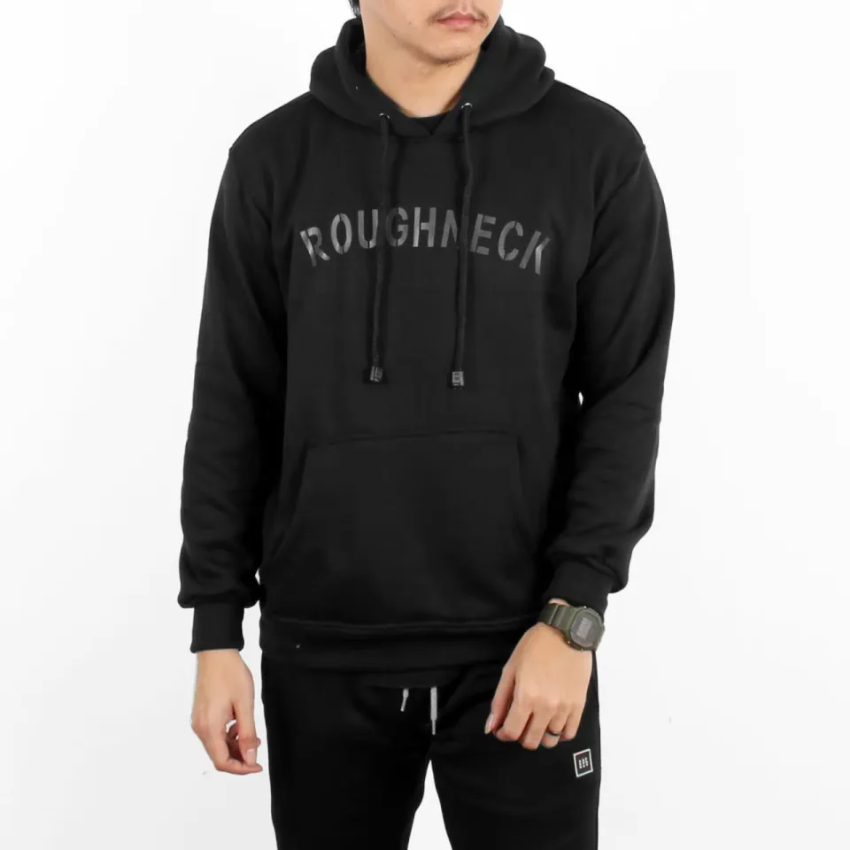 Sweater Hoodie Roughneck Hitam Dopp / Sweater Rougneck Terbaru / Sweater  Distro Pria dan Wanita / Sweater hoodie pria