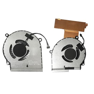 CPU Fan Plastic GPU Cooling Fan for HP Gaming NB WASD 4 Pro IV Omen 15-DC TPN-Q211 L30203-001 L30204-001 G3D