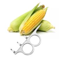 Coin Remover Tool Save Labors Quick Practical Convenient Corn Peeling Cutter for Cooking Chefs Restaurant Agricultural Kitchen Graters  Peelers Slicer