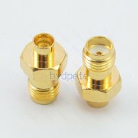 1PCS SMA Female to SMP Male Adapter Connector 50Ohms RF Jack Plug Gold-Plated New Tanger Electrical Connectors