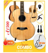 Guitar Acoustic Custom A1500 Siêu phẩm Guitar Acoustic Cẩm Ấn Chọn Lọc Âm