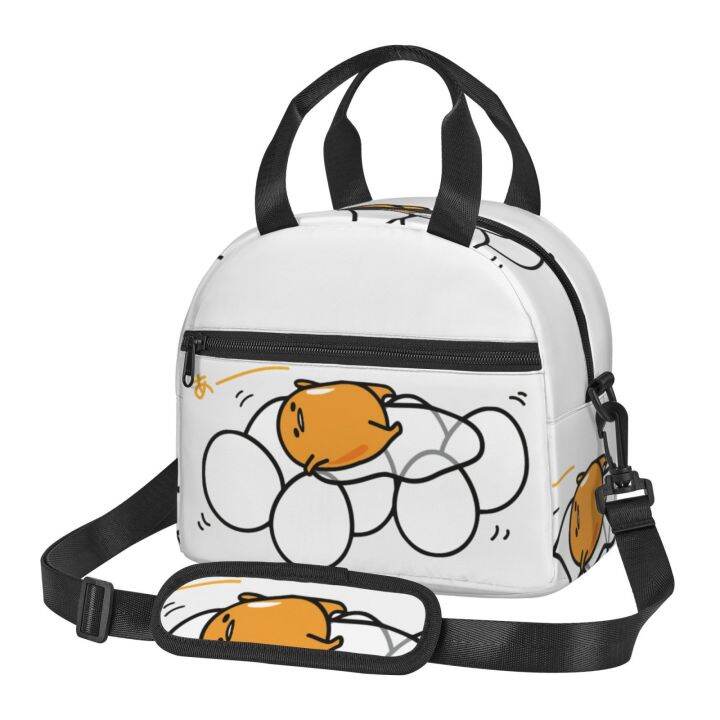 Gudetama Insulated Lunch Bags Cooler Thermal Lunch Box Reusable Bento