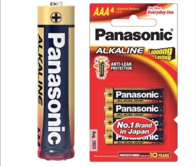 Panasonic Alkaline Battery ถ่านอัลคาไลน์ AAA 4 ก้อน
