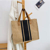 Hot Simple Women ผ้าใบกระเป๋าถือขนาดใหญ่ความจุกระเป๋าสะพายสำหรับหญิง Casual Tote แฟชั่น Vintage ลาย Crossbody Handle Bag