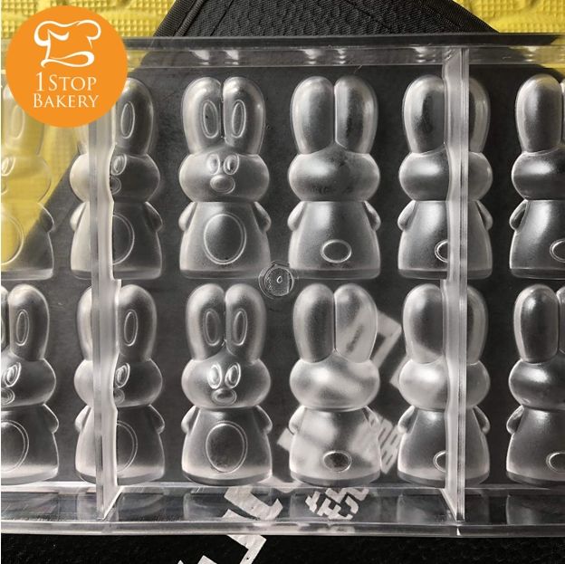 ttm-poly-pc1644-rabbit-chocolate-mold-nr-16-พิมพ์รูปกระต่าย