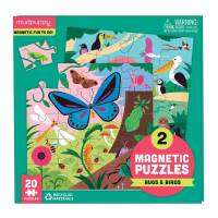 จิ๊กซอว์แม่เหล็ก (magnetic puzzle) ลาย Bugs &amp; Bird