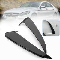 【CC】 Rear Apron Spoiler Canard Air Vent Cover Trim for Mercedez W205 C43 C63 2 Door Coupe 2017-2019